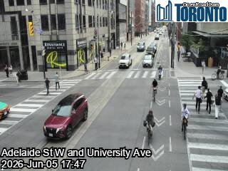 UNIVERSITY AVE & ADELAIDE ST W