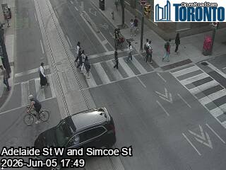 ADELAIDE ST W & SIMCOE ST