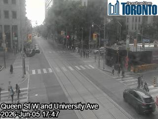 UNIVERSITY AVE & QUEEN ST W