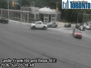 BLOOR ST W & CASTLE FRANK RD