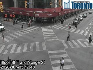 YONGE ST & BLOOR ST