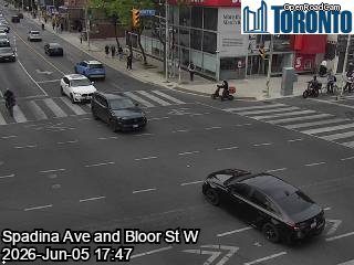 SPADINA AVE & BLOOR ST W