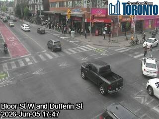 DUFFERIN ST & BLOOR ST W