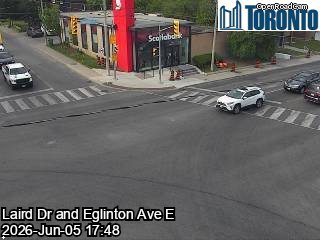 EGLINTON AVE E & LAIRD DR