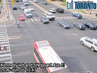 SHEPPARD AVE E & KENNEDY RD