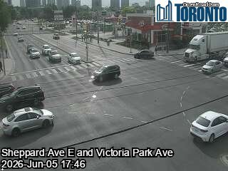 SHEPPARD AVE E & VICTORIA PARK AVE
