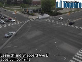 SHEPPARD AVE E & LESLIE ST