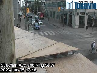 KING ST W & STRACHAN AVE