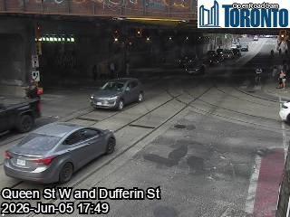 QUEEN ST W & DUFFERIN ST