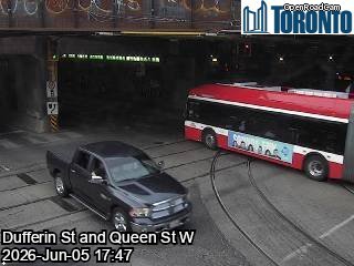 QUEEN ST W & DUFFERIN ST