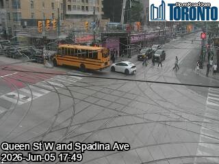 SPADINA AVE & QUEEN ST W