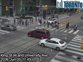 UNIVERSITY AVE & KING ST W