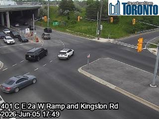 KINGSTON RD & 401 C E 2A W RAMP