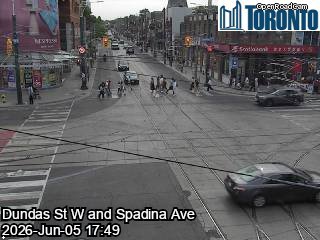 SPADINA AVE & DUNDAS ST W