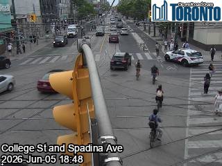 SPADINA AVE & COLLEGE ST