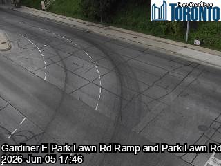 PARK LAWN RD & GARDINER E PARK LAWN RD RAMP