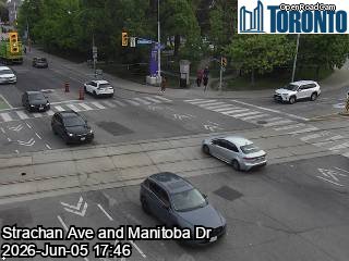 STRACHAN AVE & FLEET ST / MANITOBA DR