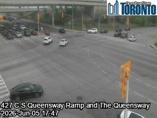 THE QUEENSWAY & 427 C S QUEENSWAY RAMP / SHERWAY GARDENS RD