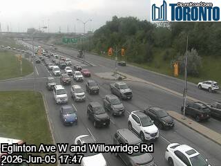 EGLINTON AVE W & 27 401 427 EGLINTON E RAMP