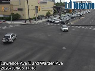 LAWRENCE AVE E & WARDEN AVE