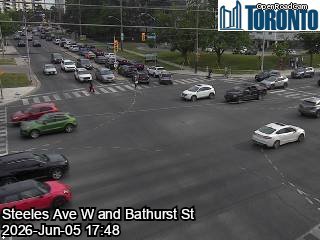 STEELES AVE W & BATHURST ST