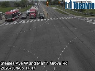 STEELES AVE W & MARTIN GROVE RD