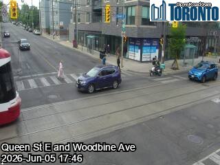 QUEEN ST E & WOODBINE AVE