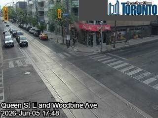 QUEEN ST E & WOODBINE AVE