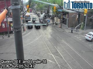 QUEEN ST E & LESLIE ST