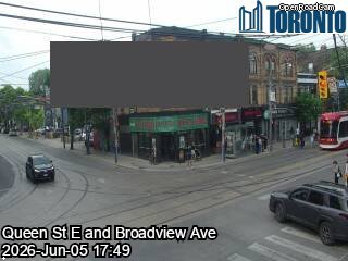 QUEEN ST E & BROADVIEW AVE
