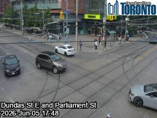 DUNDAS ST E & PARLIAMENT ST
