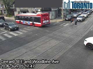 GERRARD ST E & WOODBINE AVE