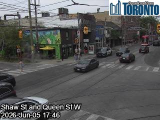 QUEEN ST W & SHAW ST