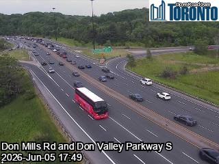 DON VALLEY PARKWAY S & DON MILLS RD