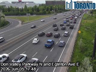 DON VALLEY PARKWAY & EGLINTON AVE E