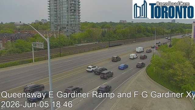 QUEENSWAY E GARDINER RAMP & F G GARDINER XY E