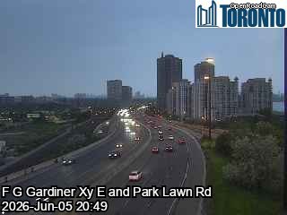 F G GARDINER XY E & PARK LAWN RD