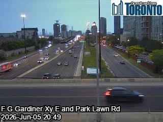 F G GARDINER XY E & PARK LAWN RD