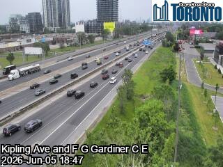 KIPLING AVE & F G GARDINER C E