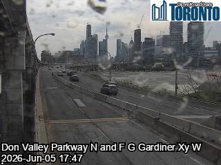F G GARDINER XY W & DON VALLEY PARKWAY N
