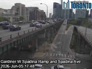 F G GARDINER XY W & SPADINA AVE
