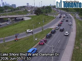 LAKE SHORE BLVD W & OARSMAN DR