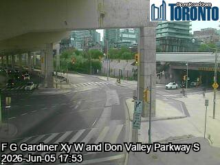 F G GARDINER XY W & CHERRY ST