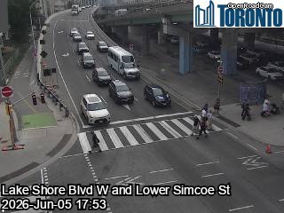 LAKE SHORE BLVD W & LOWER SIMCOE ST
