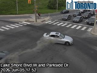 LAKE SHORE BLVD W & PARKSIDE DR