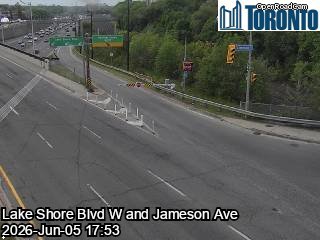 LAKE SHORE BLVD W & JAMESON AVE