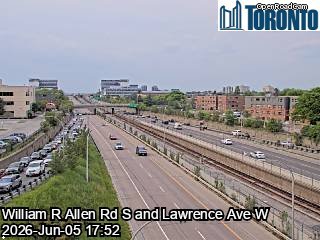 W R ALLEN RD & LAWRENCE AVE W