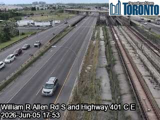 W R ALLEN RD & 401 C E ALLEN RD RAMP