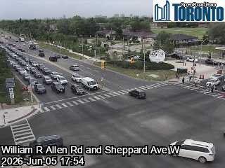 W R ALLEN RD & SHEPPARD AVE W