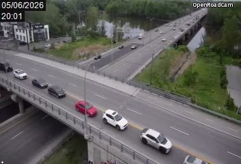 Aut. 15 à la hauteur du pont Gédéon-Ouimet